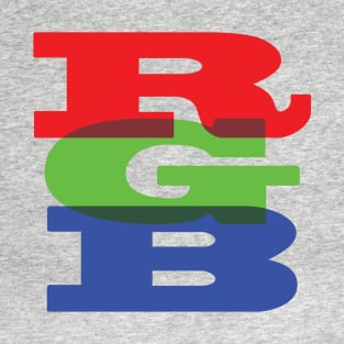 RGB - Red Green Blue T-Shirt